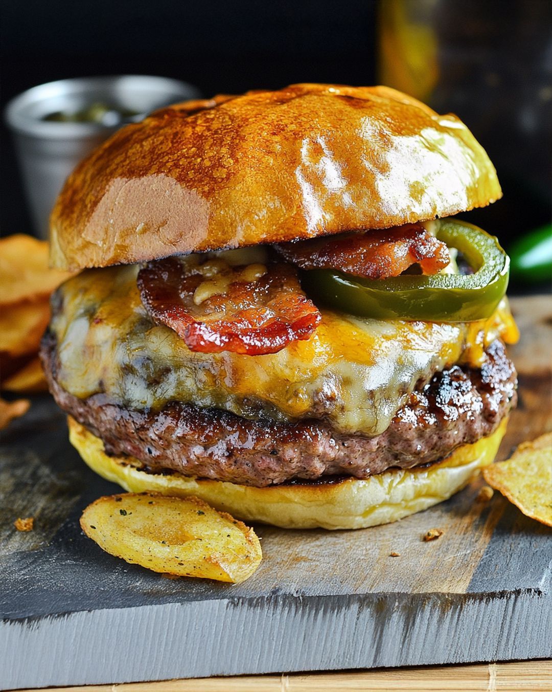 Bacon Jalapeno Burger